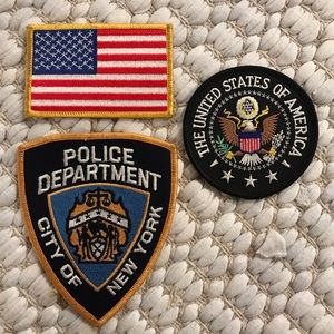 USA, NYPD | NEW IRON ON PATCHES